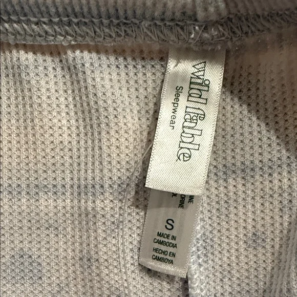 Wild Fable Women's Sleep Lounge Shorts Knit Light Blue Ruched Sides small  NEW…8 - Picture 3 of 15